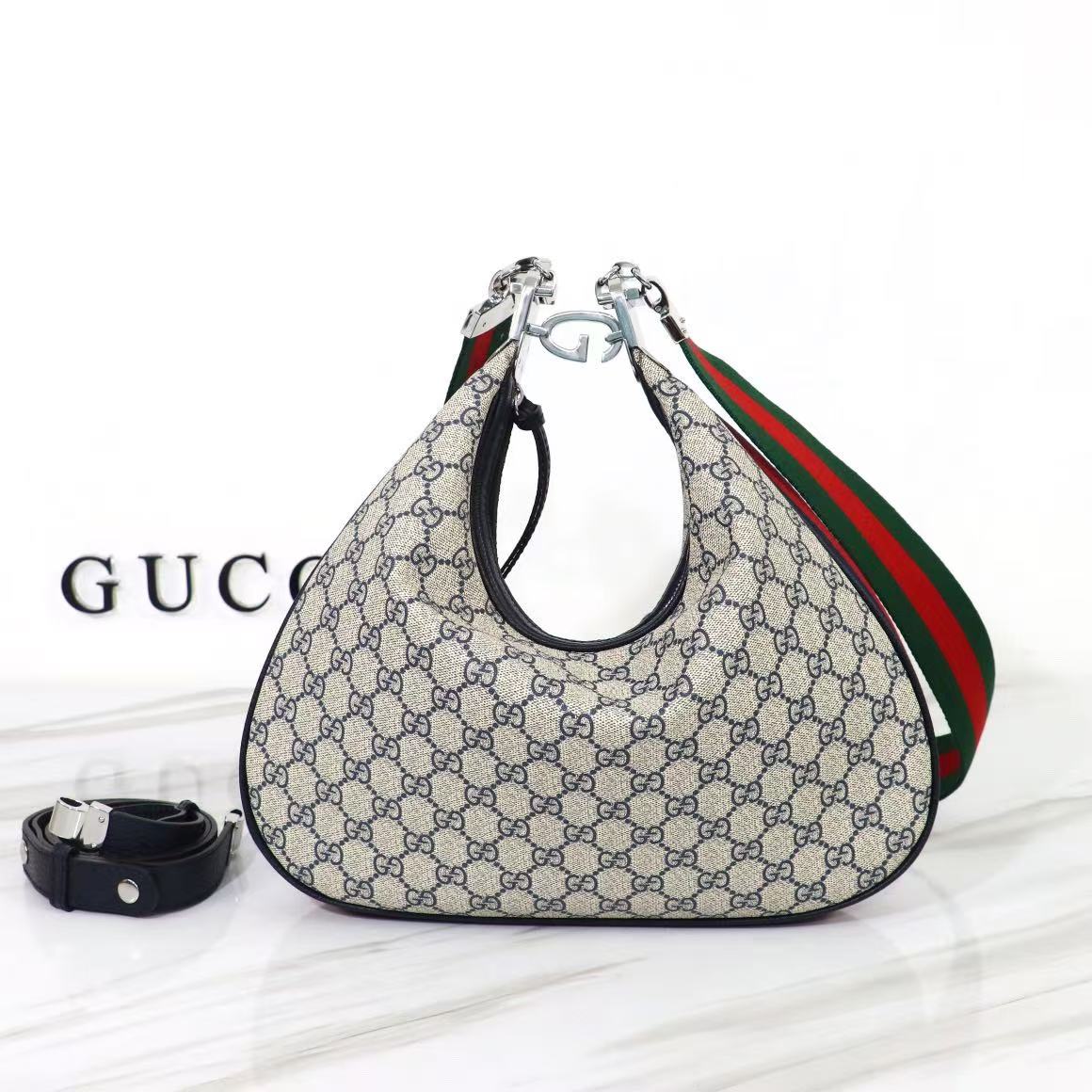 Gucci Attache Large Shoulder Bag - KAIROO