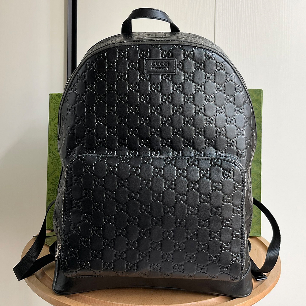 GUCCI GG Embossed Medium Backpack - KAIROO