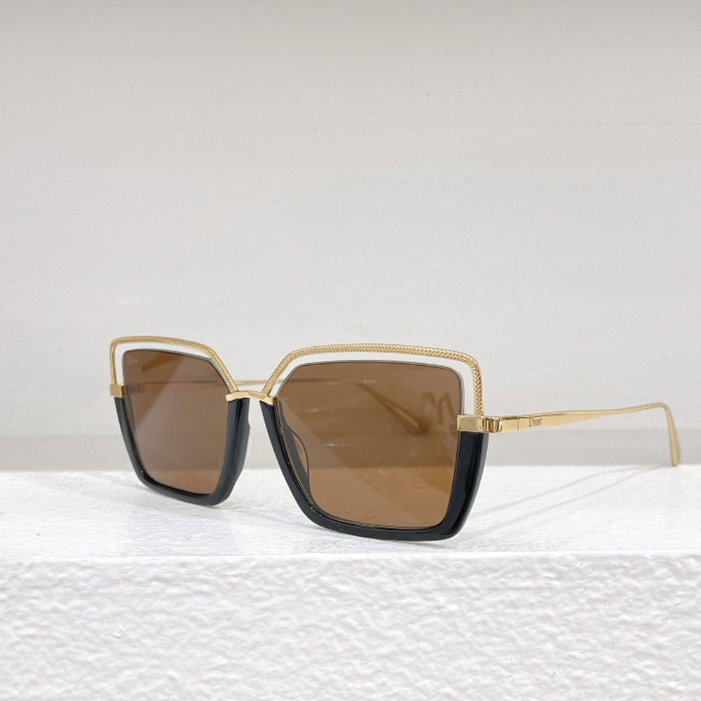 Dior  Stylish Temperament Hollow Frame sunglasses Top quality - KAIROO