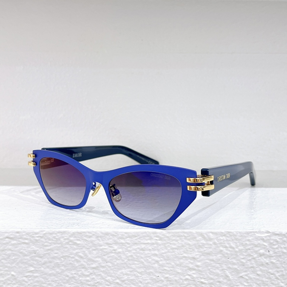 Dior Metal Letter Logo Sunglasses Top Quality - KAIROO