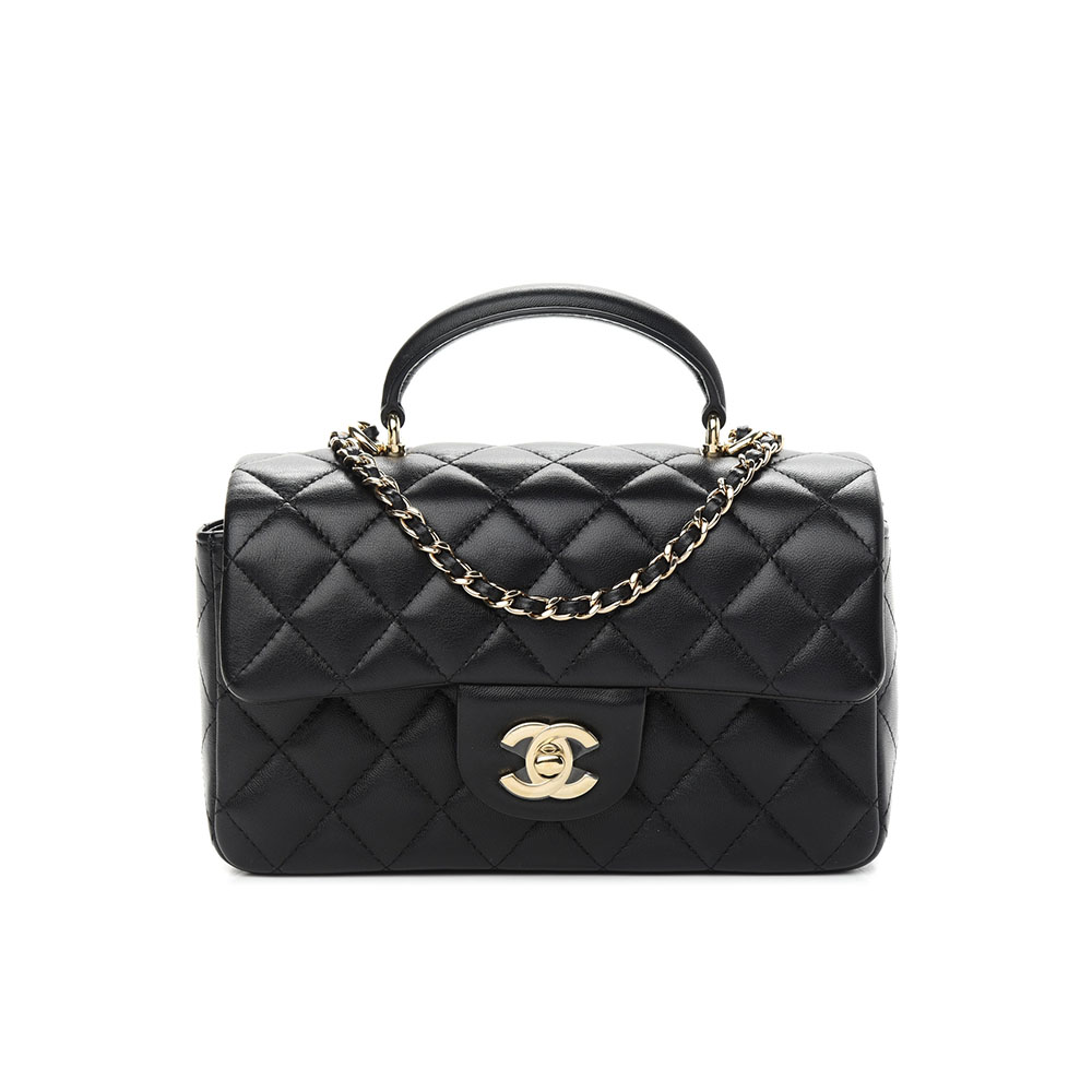 Chanel Classic Top Handle Mini Bag - KAIROO