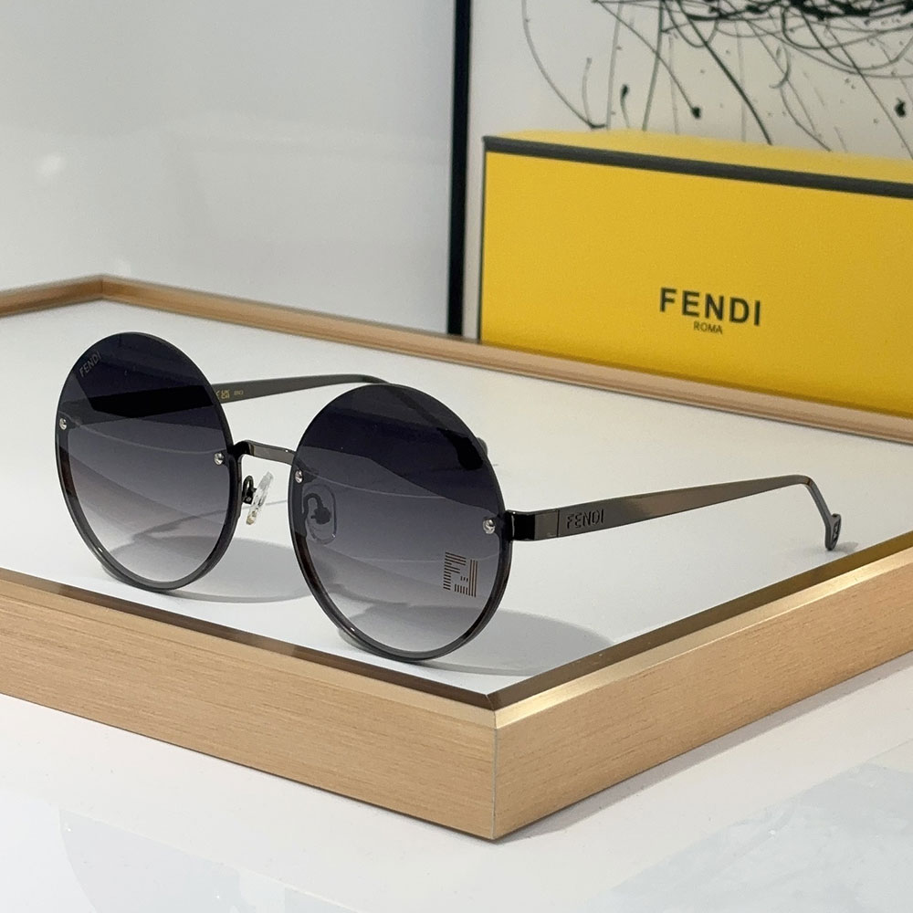 Fendi Baguette Oversized Sunglasses Top quality - KAIROO