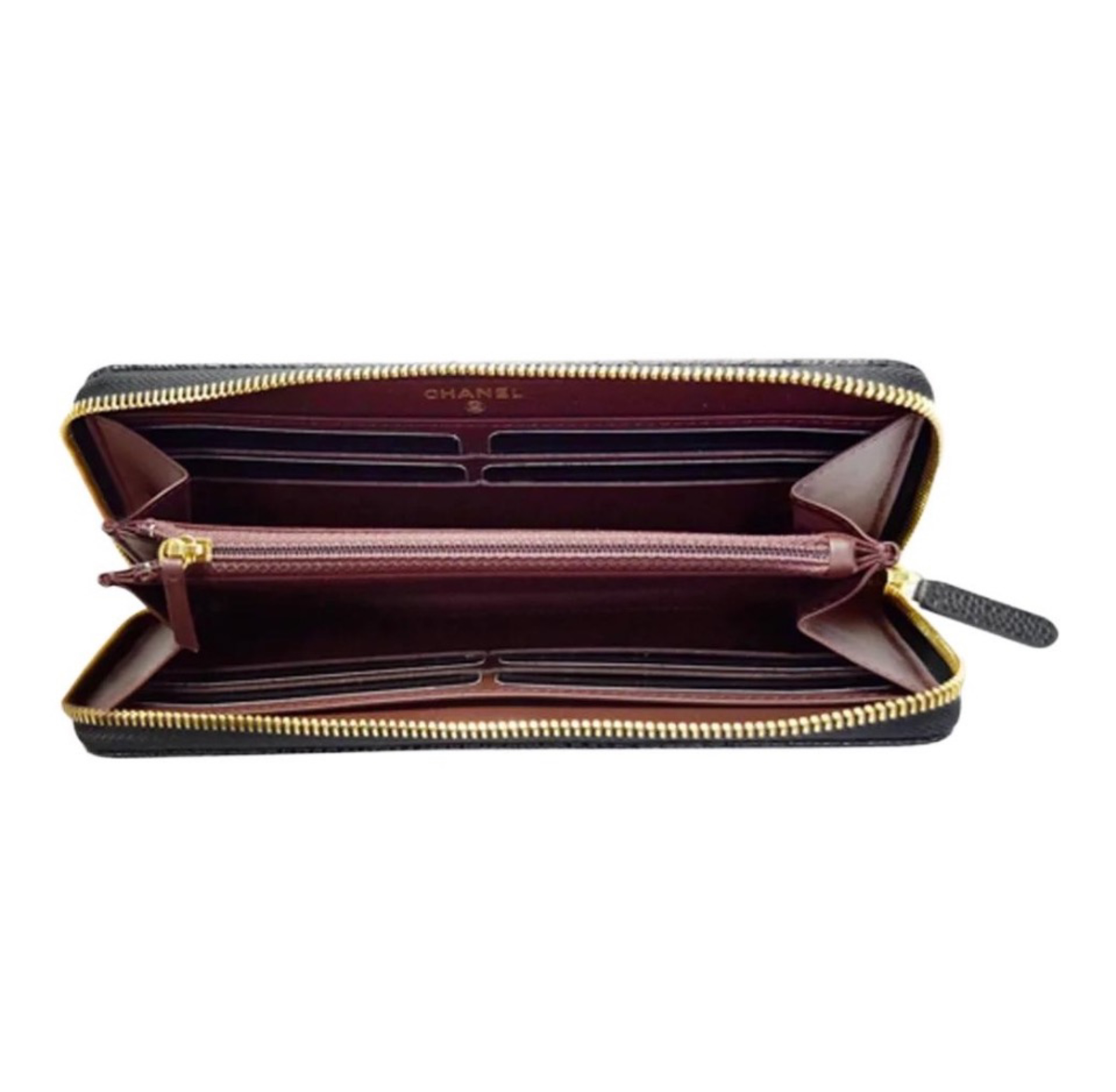 Chanel Classic Large Zipped Wallet - KAIROO