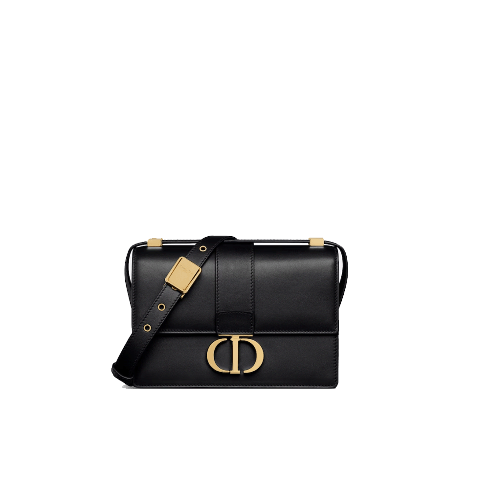 Dior 30 Montaigne Rectangular Box Calfskin CD Link Flap Bag / 15A - KAIROO