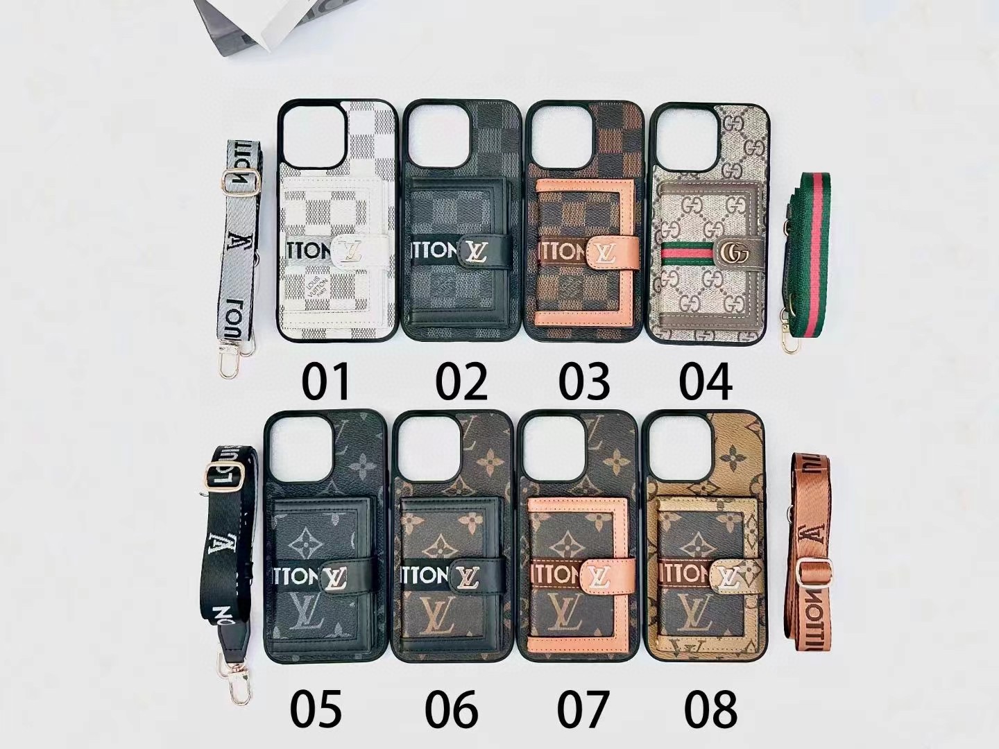 Louis Vuitton LV  iPhone Card Holder Case - KAIROO