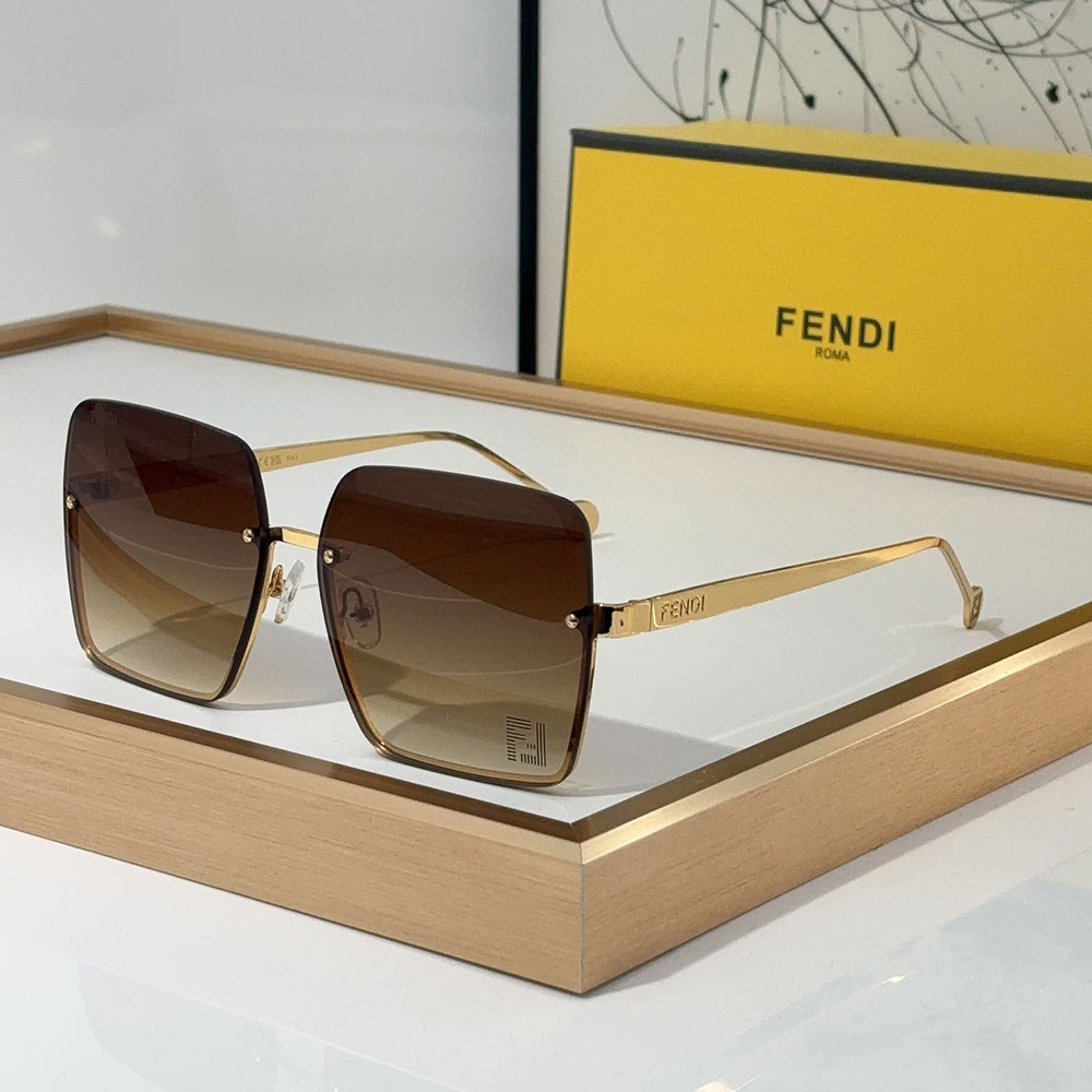 Fendi Baguette Square Sunglasses Top quality - KAIROO