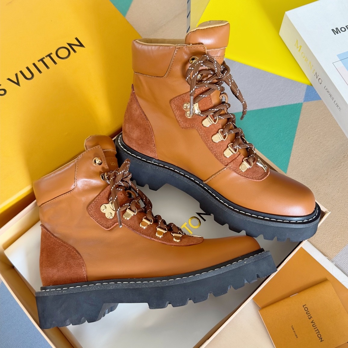 Louis Vuitton LV  Territory Flat Ranger Boots - KAIROO