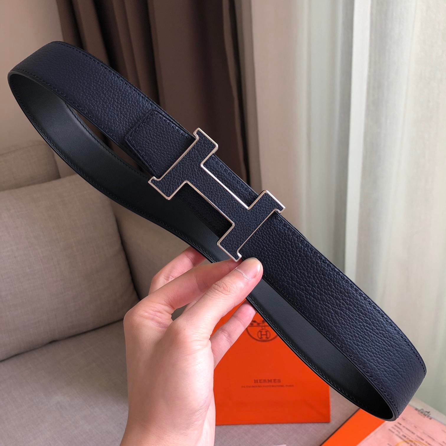 Hermès 38mm Reversible H Belt - KAIROO