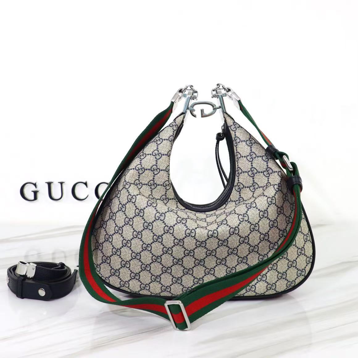 Gucci Attache Large Shoulder Bag - KAIROO