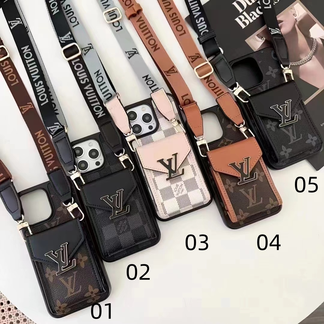 Louis Vuitton LV  iPhone Card Holder Case - KAIROO