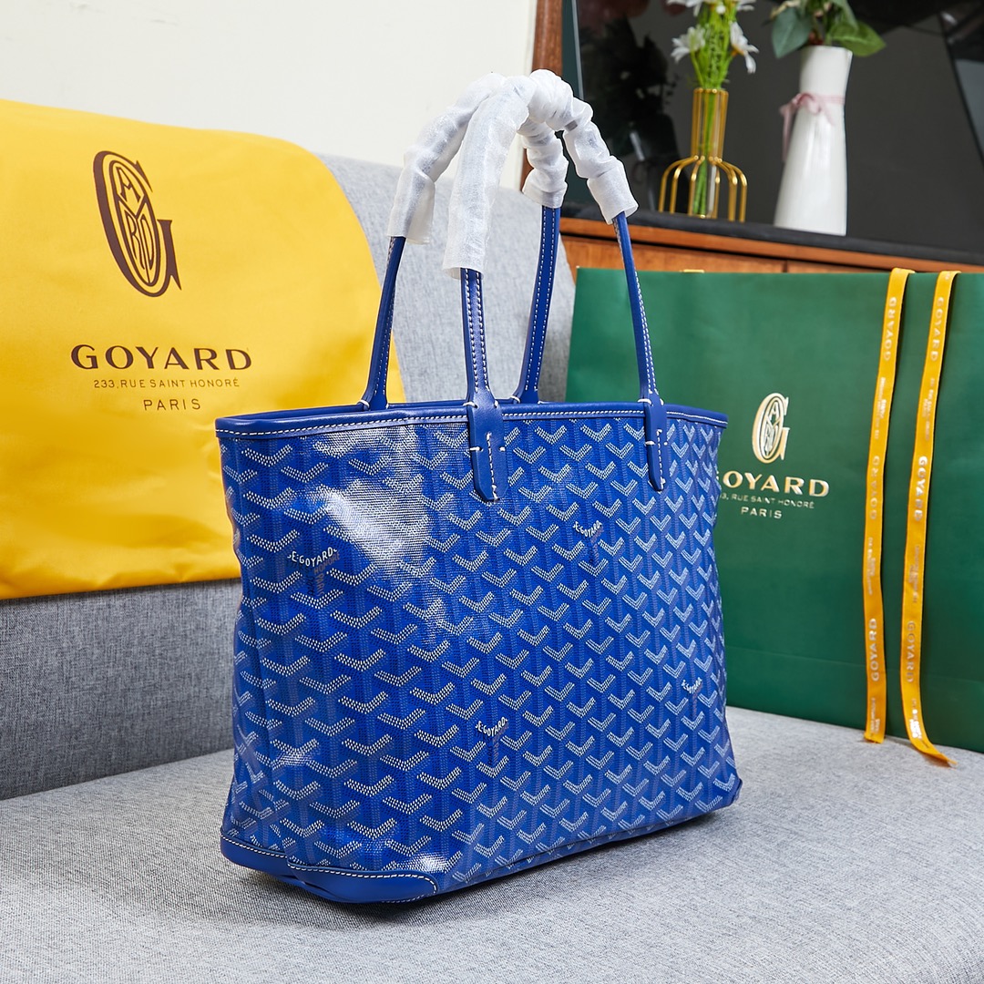 Goyard Saint Louis Tote Bag sky blue - KAIROO