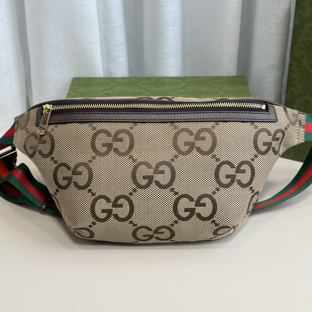 GUCCI Jumbo GG Monogram Belt Bag Crossbody Bag - KAIROO