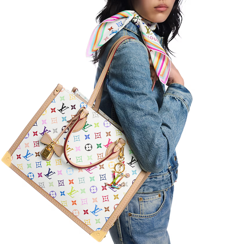Louis Vuitton x Takashi Murakami OnTheGo MM Multicolore - KAIROO