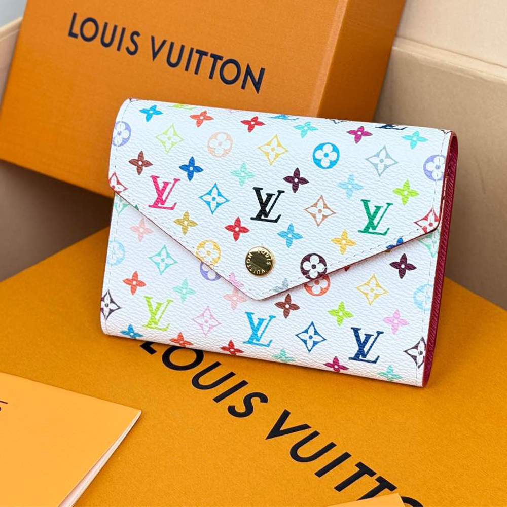 Louis Vuitton x Takashi Murakami Envelope Compact Wallet - KAIROO
