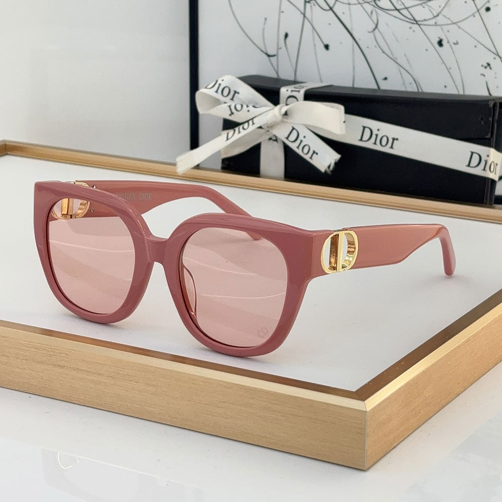 Dior 30Montaigne Iconic Metal Hinge Oversized Square Sunglasses Top quality - KAIROO