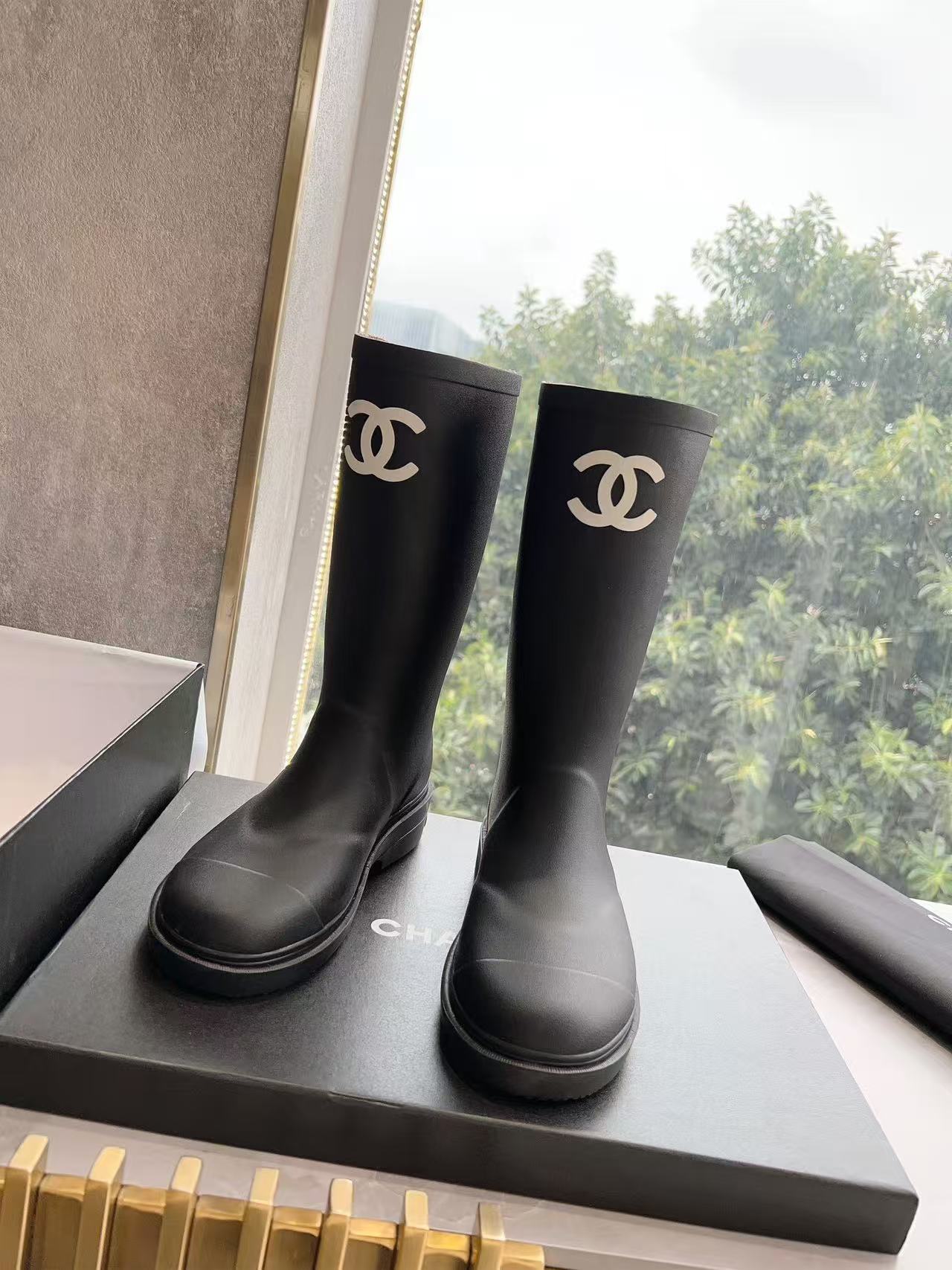 Chanel Viral Rain Boots - KAIROO