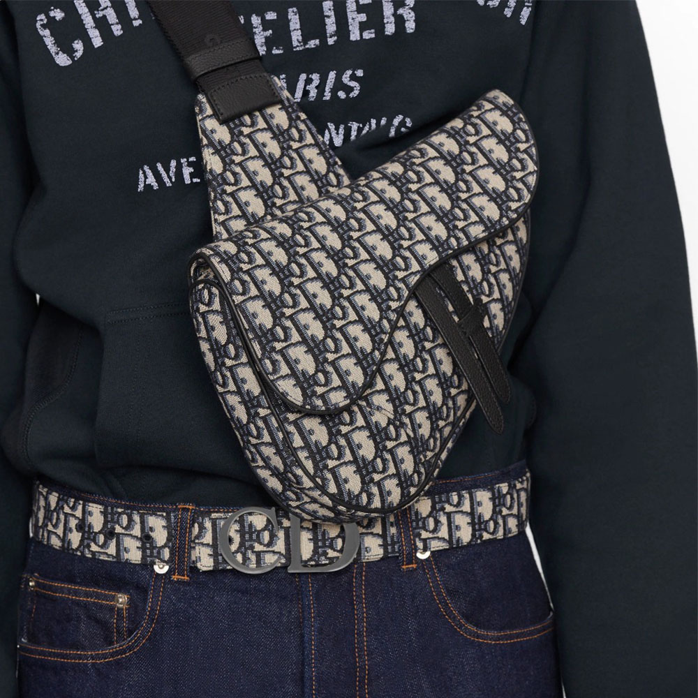 Dior Saddle Buckle Functional Shoulder Crossbody Bag - KAIROO