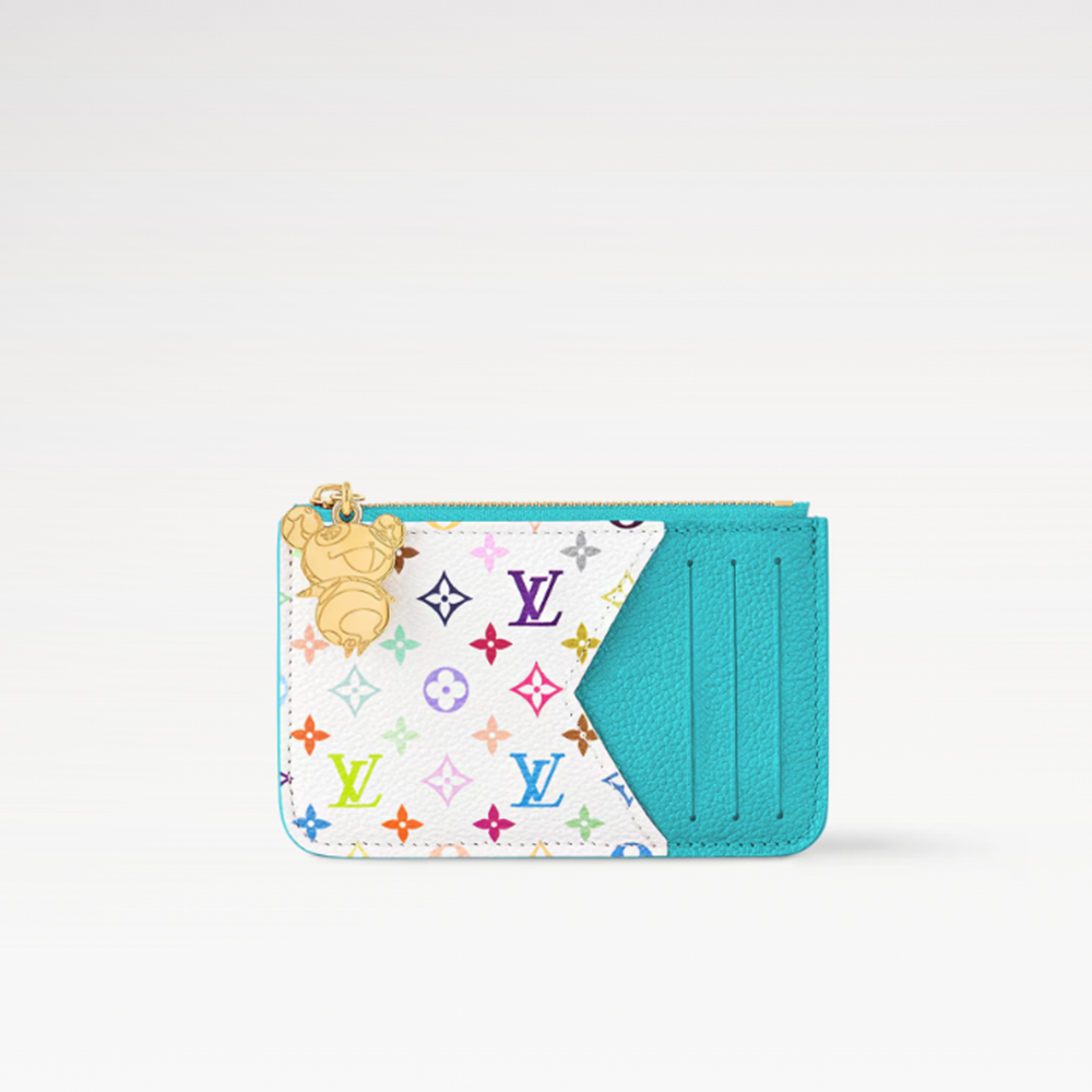 Louis Vuitton LV  Card Holder with Cartoon Charm - KAIROO