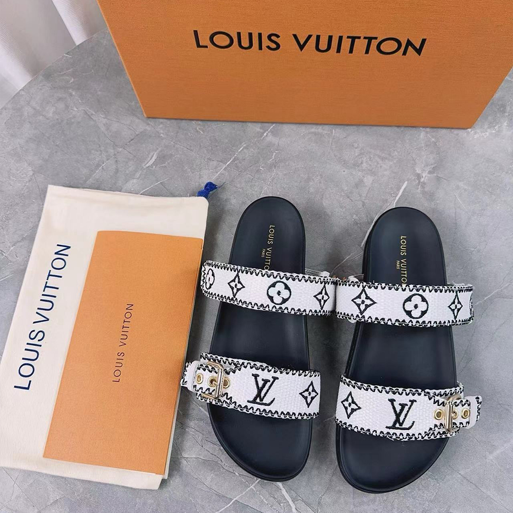 Louis Vuitton LV Sunset Flat Comfort Sandals - KAIROO