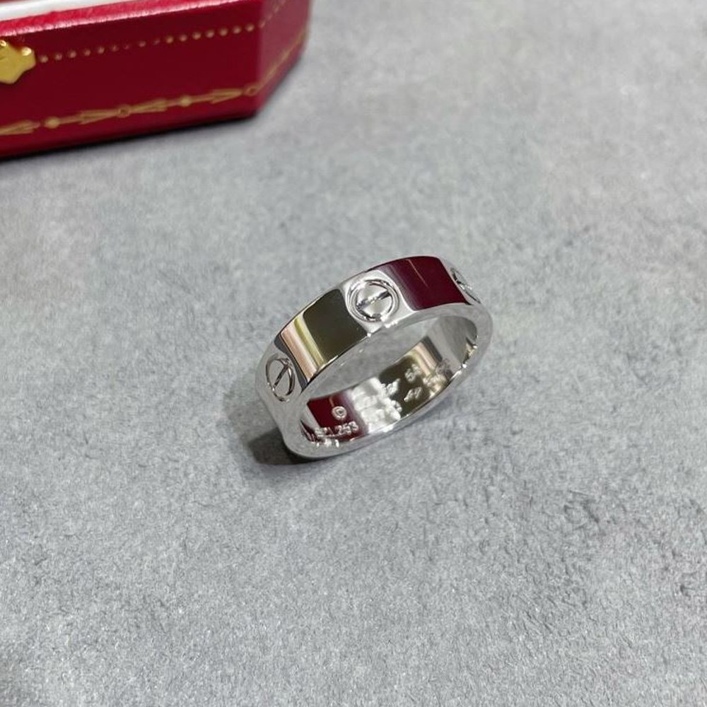 Cartier LOVE Narrow Screw Motif Gold Ring - KAIROO