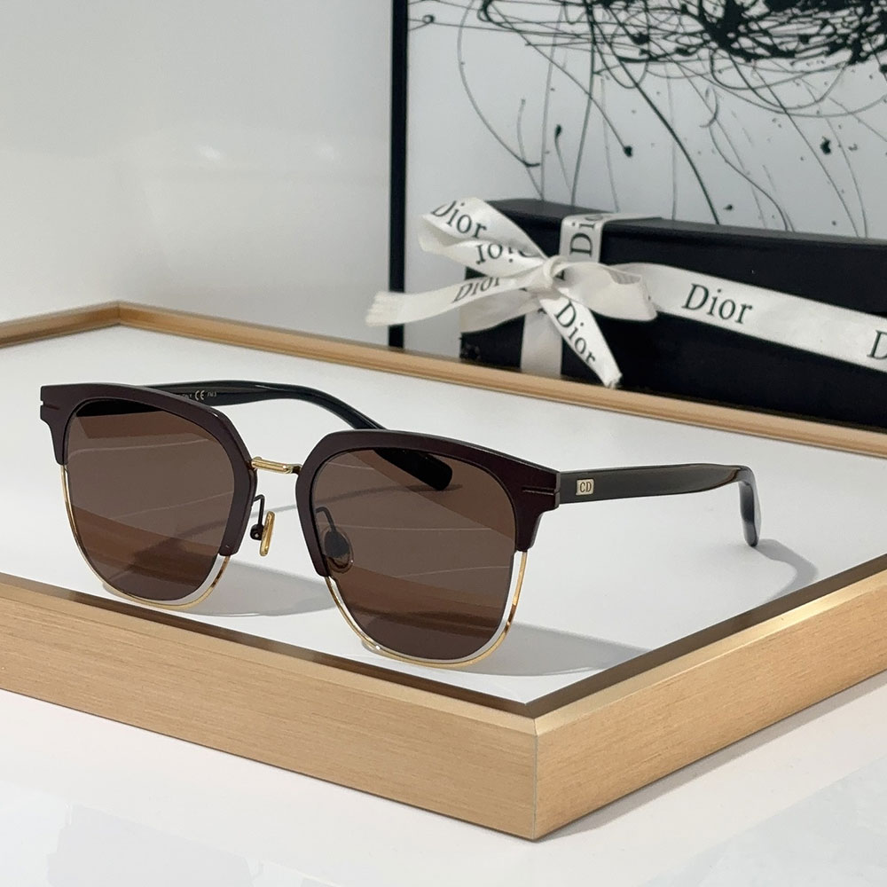 Dior  Plate Frame Elegant And Beautiful  sunglasses Top quality - KAIROO