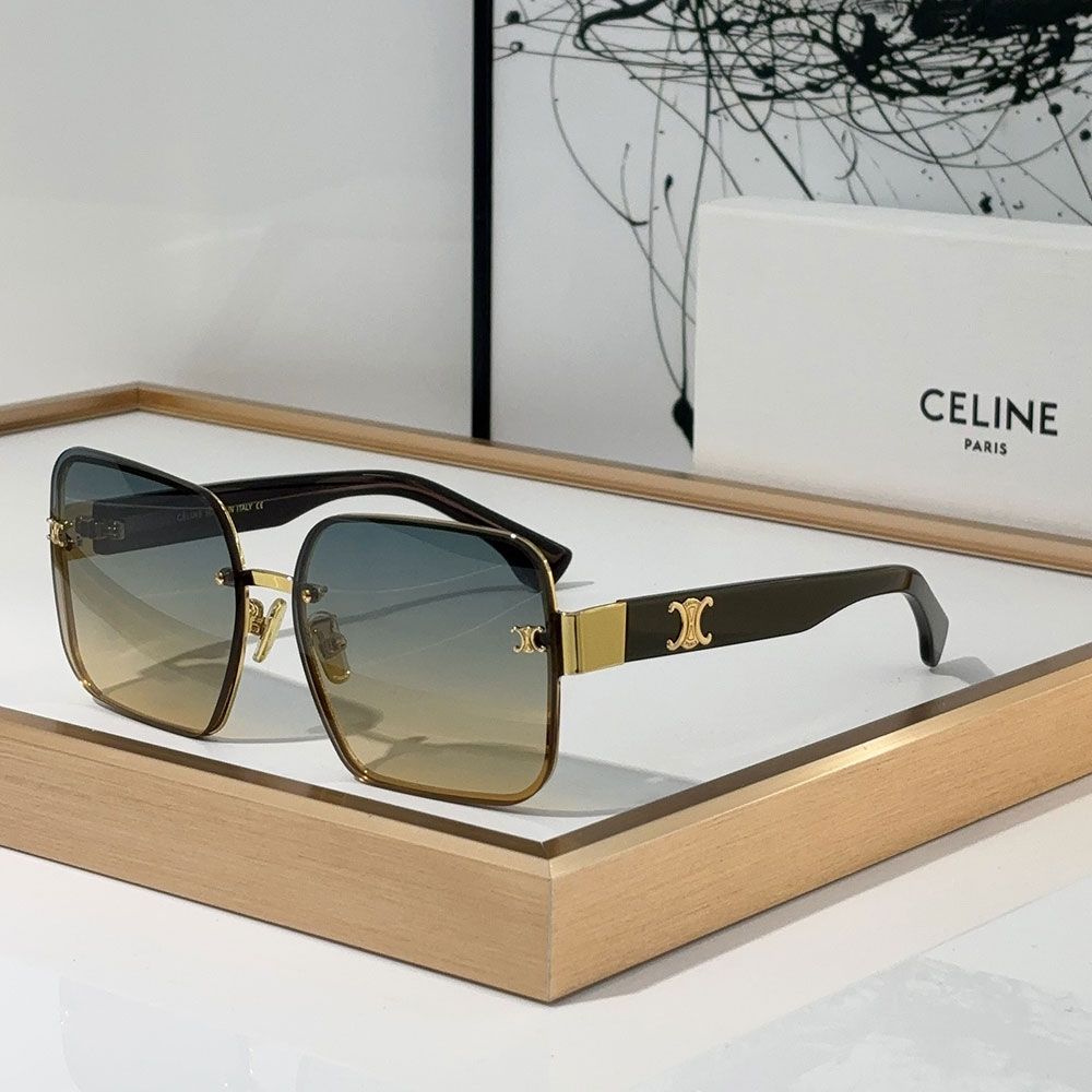Celine  Recycle Metal frame  sunglasses Top quality - KAIROO