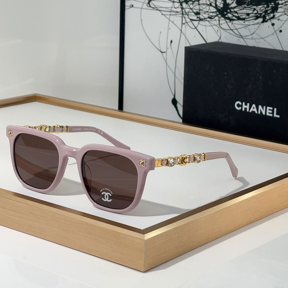 Chanel  Mirror leg With Drill Sunglasses Top quality - KAIROO