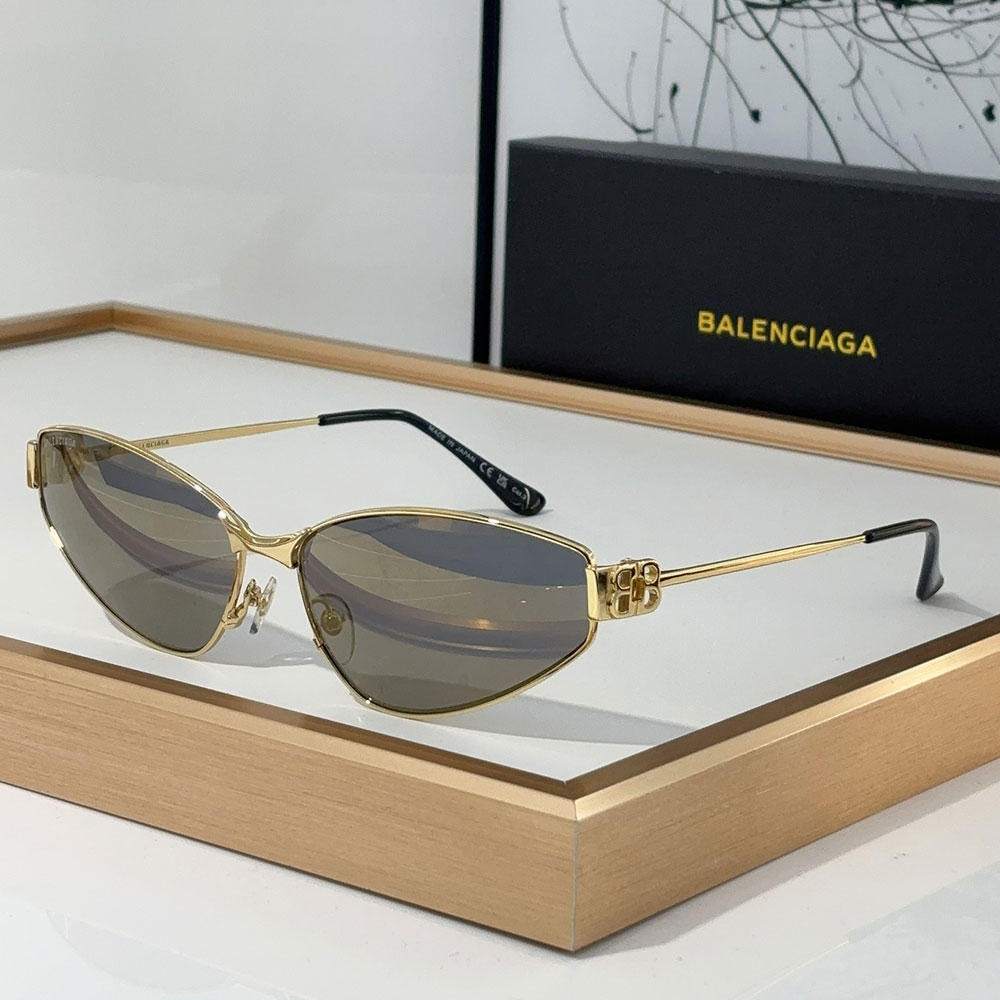 Balenciaga Dynasty Oval Mirrored sunglasses Top quality - KAIROO