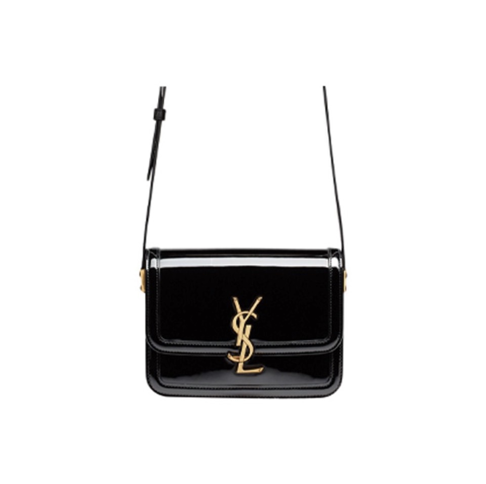 Saint Laurent Solferino Shoulder Bag In Patent Leather - KAIROO