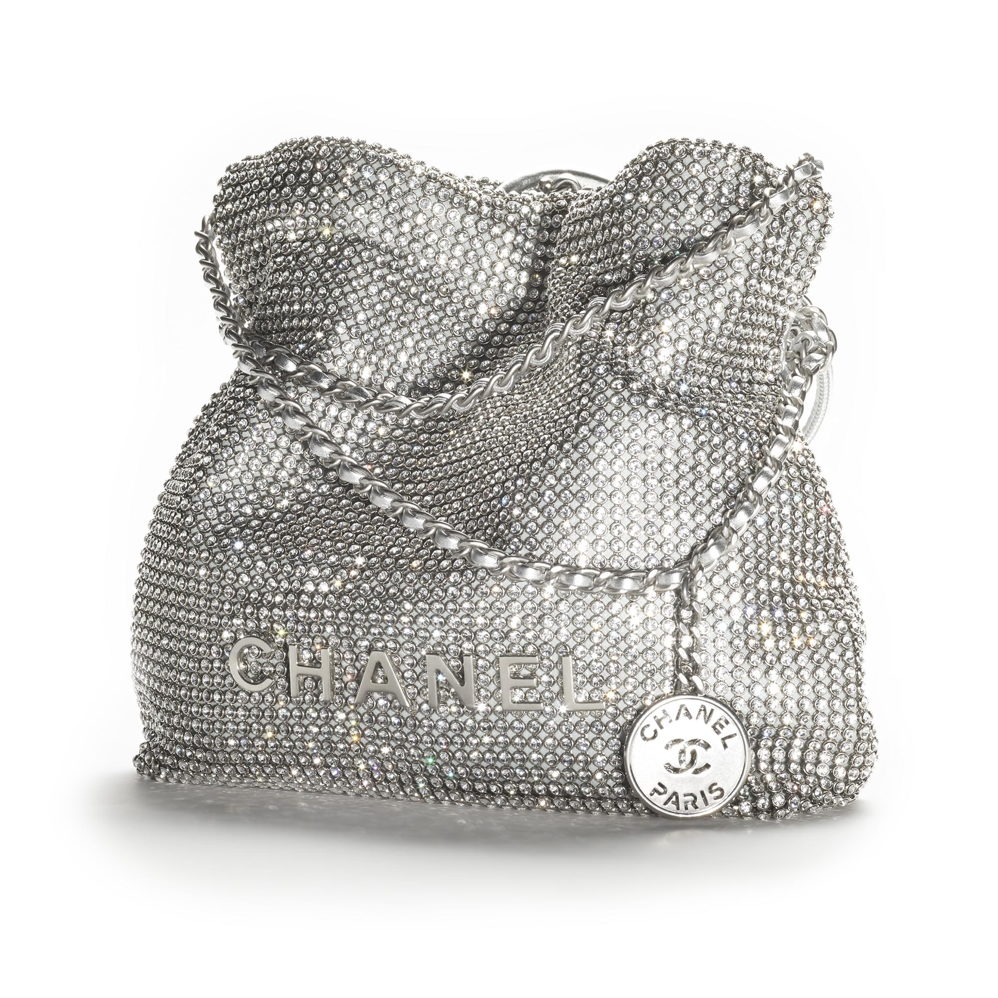 Chanel 22 Mini Hobo Bag with Sequins - KAIROO