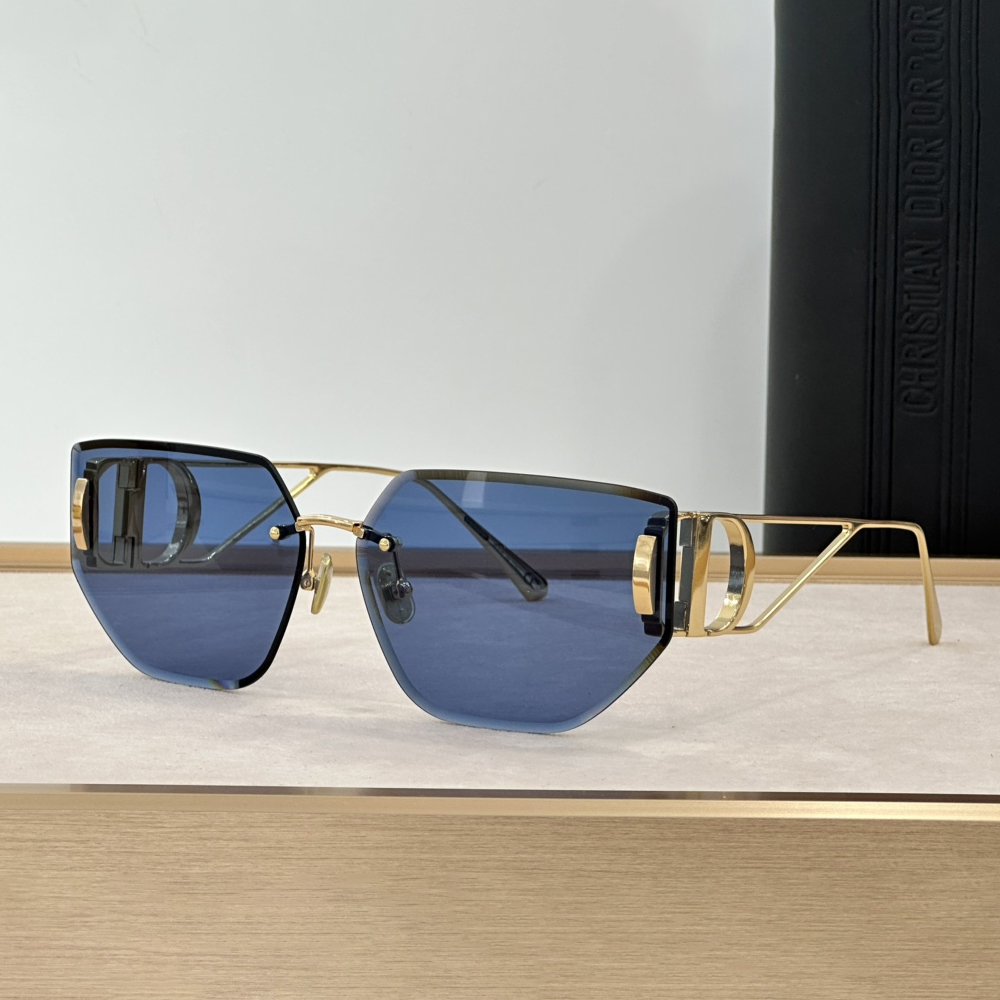 Dior Hollow Design Frame Sunglasses Top Quality - KAIROO