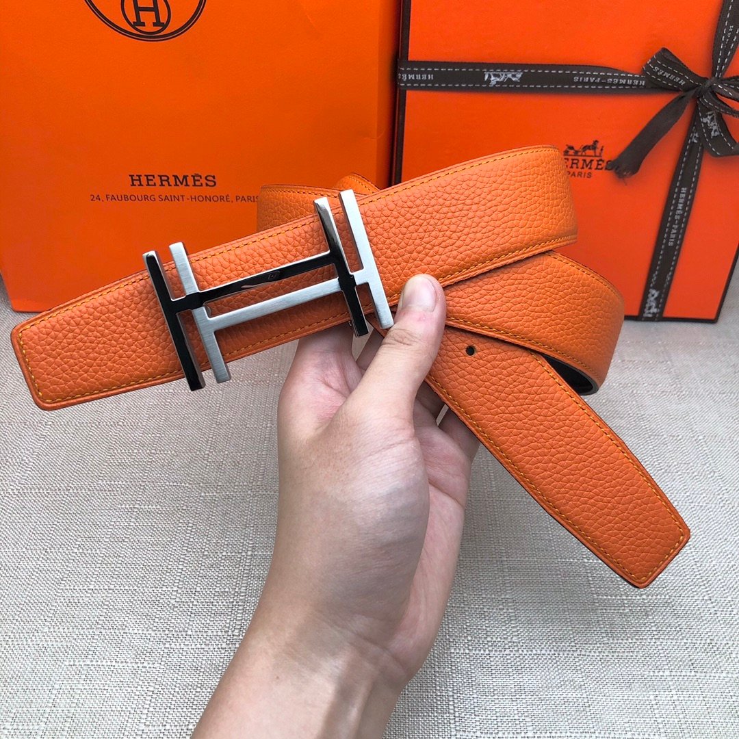 Hermès 38mm Reversible H Belt - KAIROO