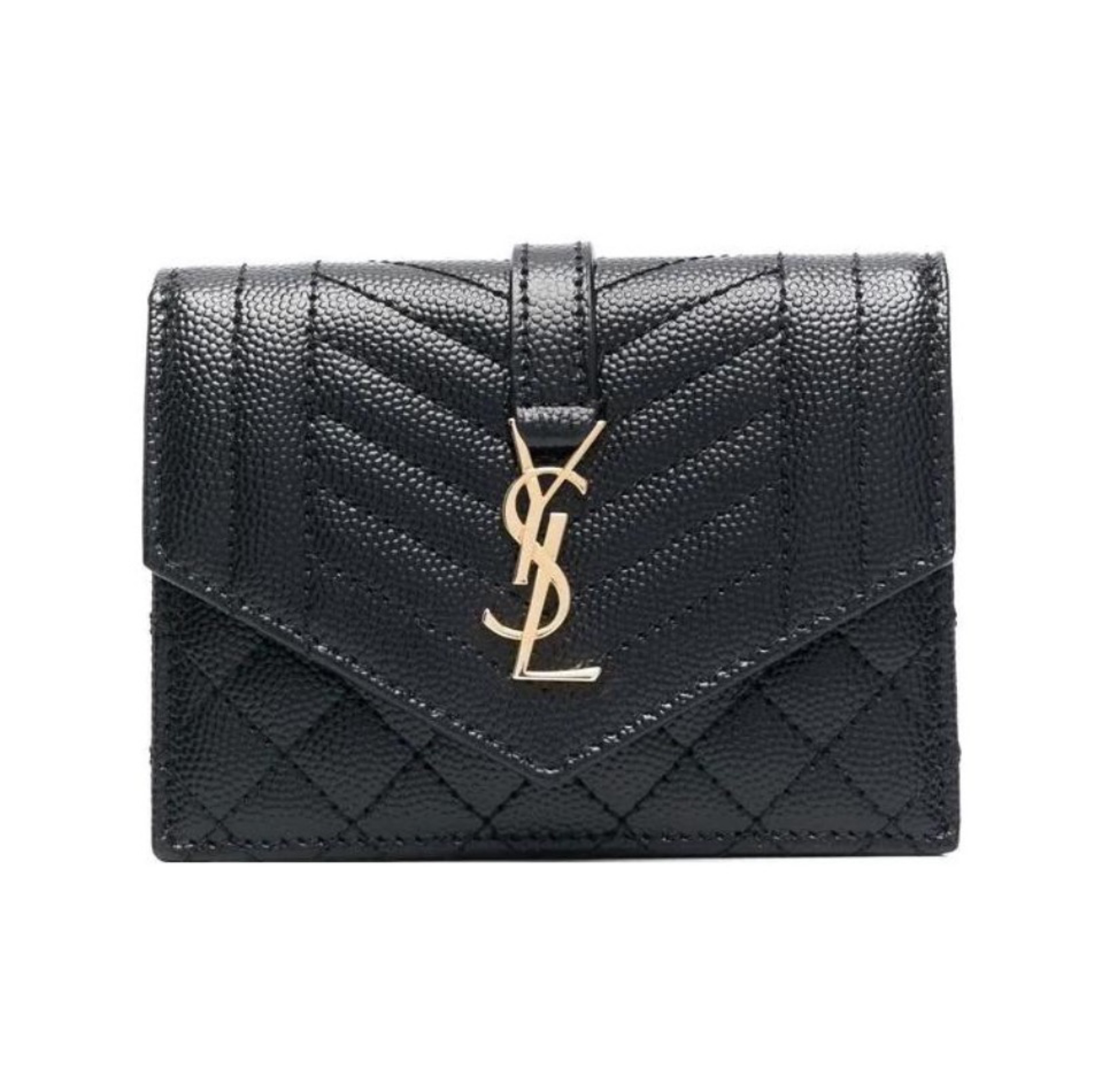 Saint Laurent YSL Classic Tri-fold Short Wallet - KAIROO