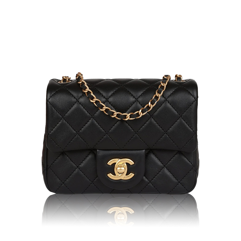 Chanel 17cm Leather Quilted Vanity Case with Top Handle - KAIROO