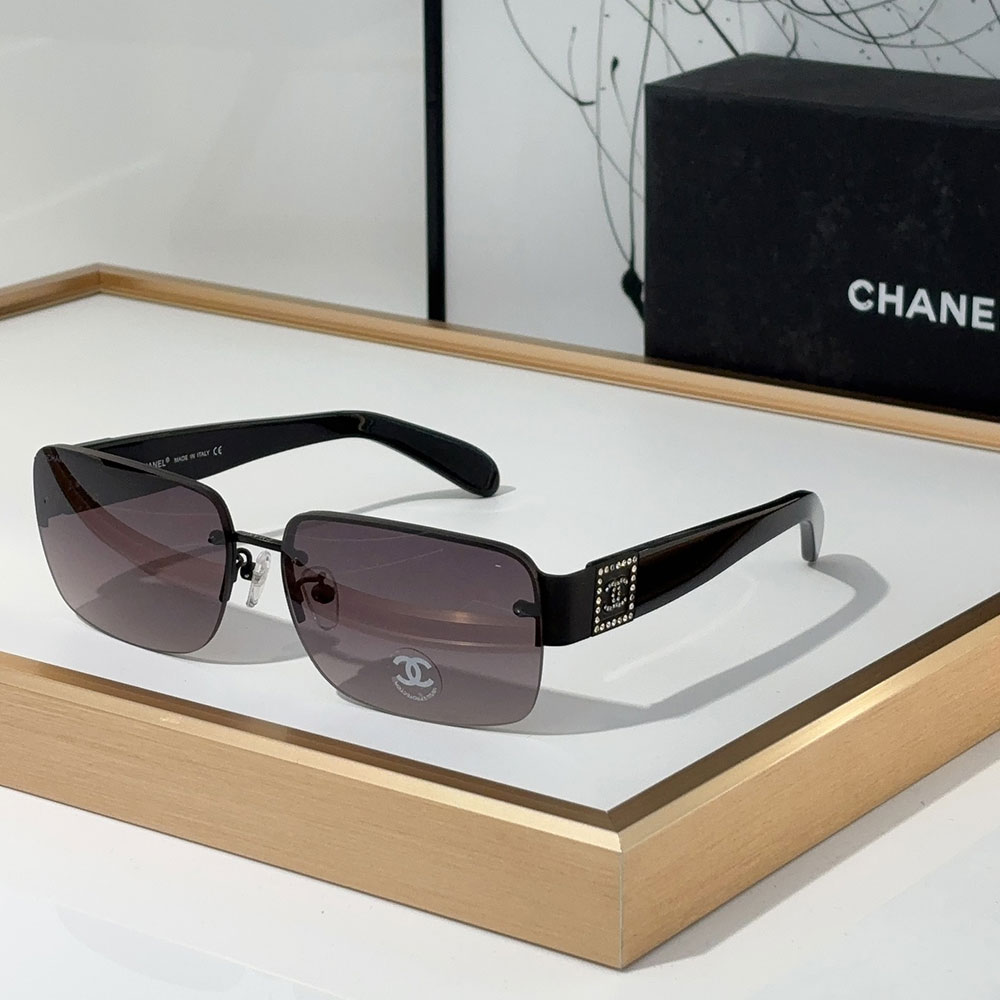 Chanel  Half frame Sunglasses Top quality - KAIROO