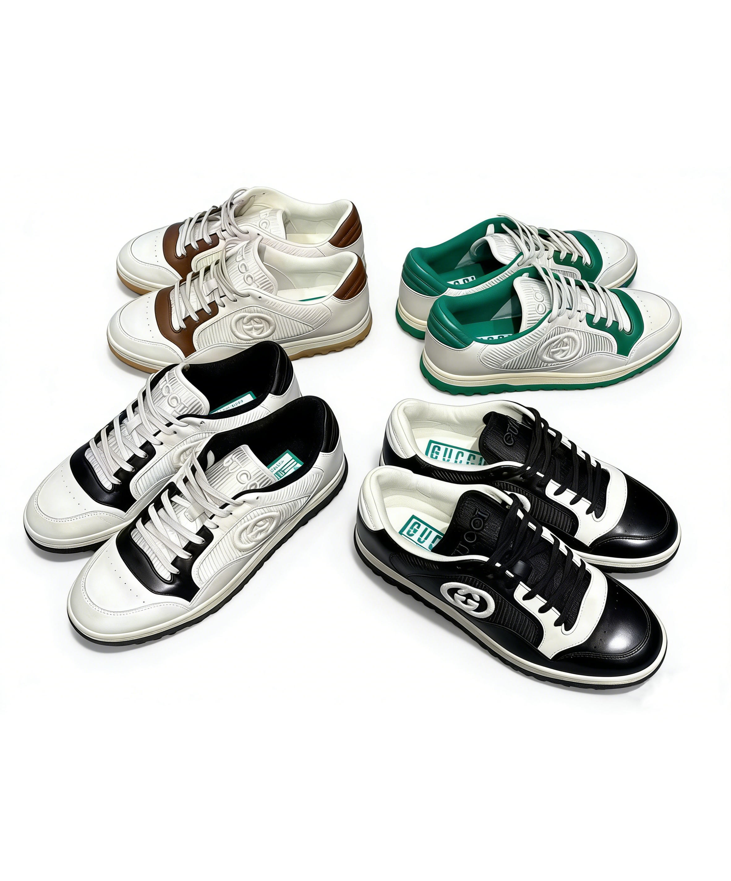 GUCCI Interlocking G Low Top Sneakers Skate Shoes - KAIROO