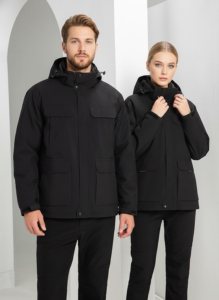 Four-pocket windproof jacket