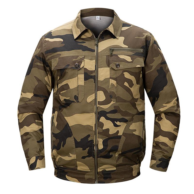 100% cotton camouflage air-conditioned workwear