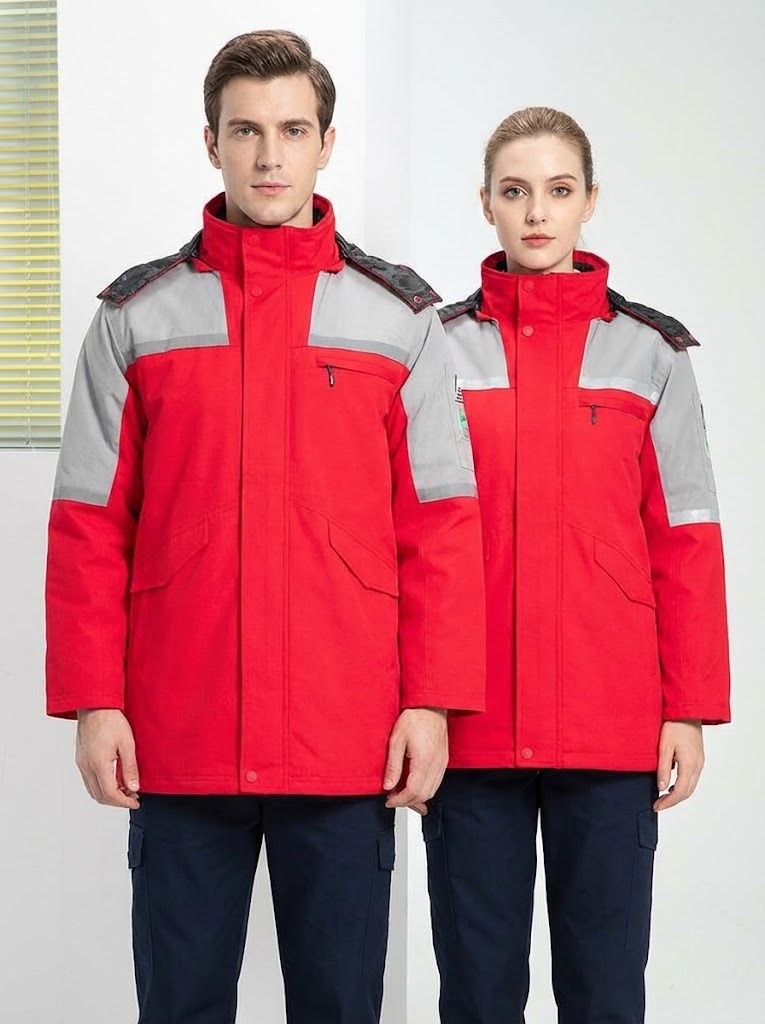 Mesh anti-static cotton clothing