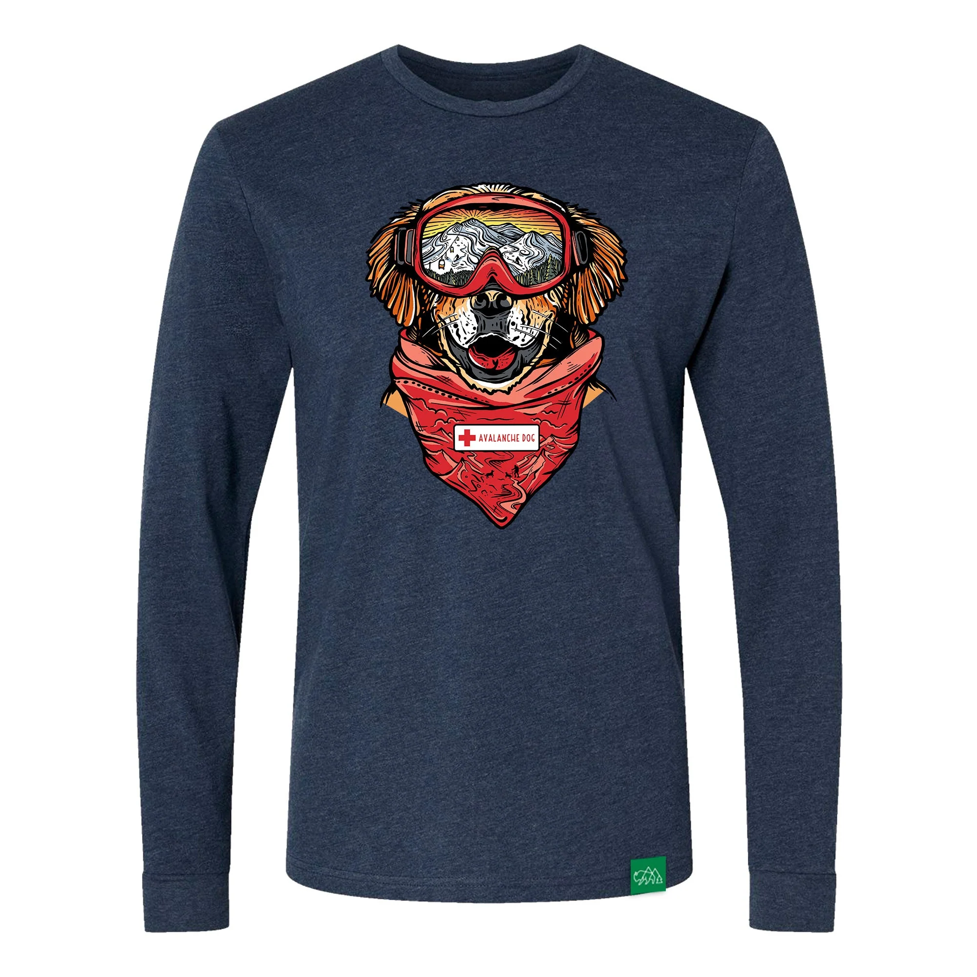 Maximus the Avalanche Dog Long Sleeve T-Shirt