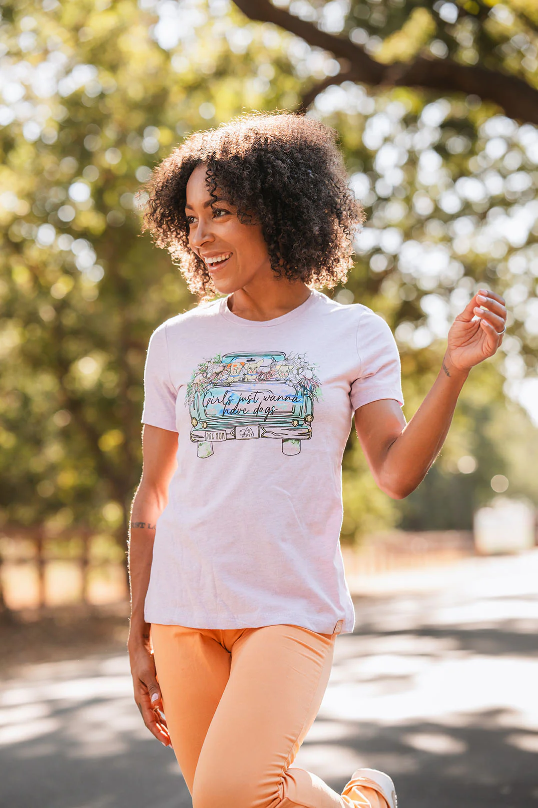 Girls Just Wanna Have Dogs Women's Relaxed T-Shirt