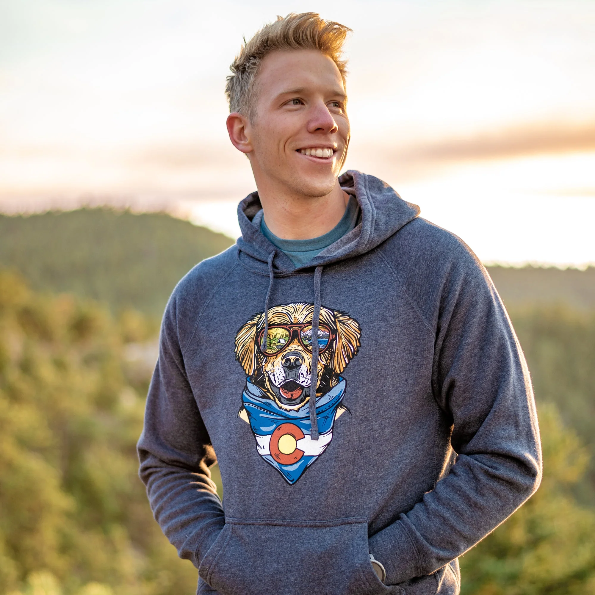 Maximus the Colorado Mountain Dog Hoodie