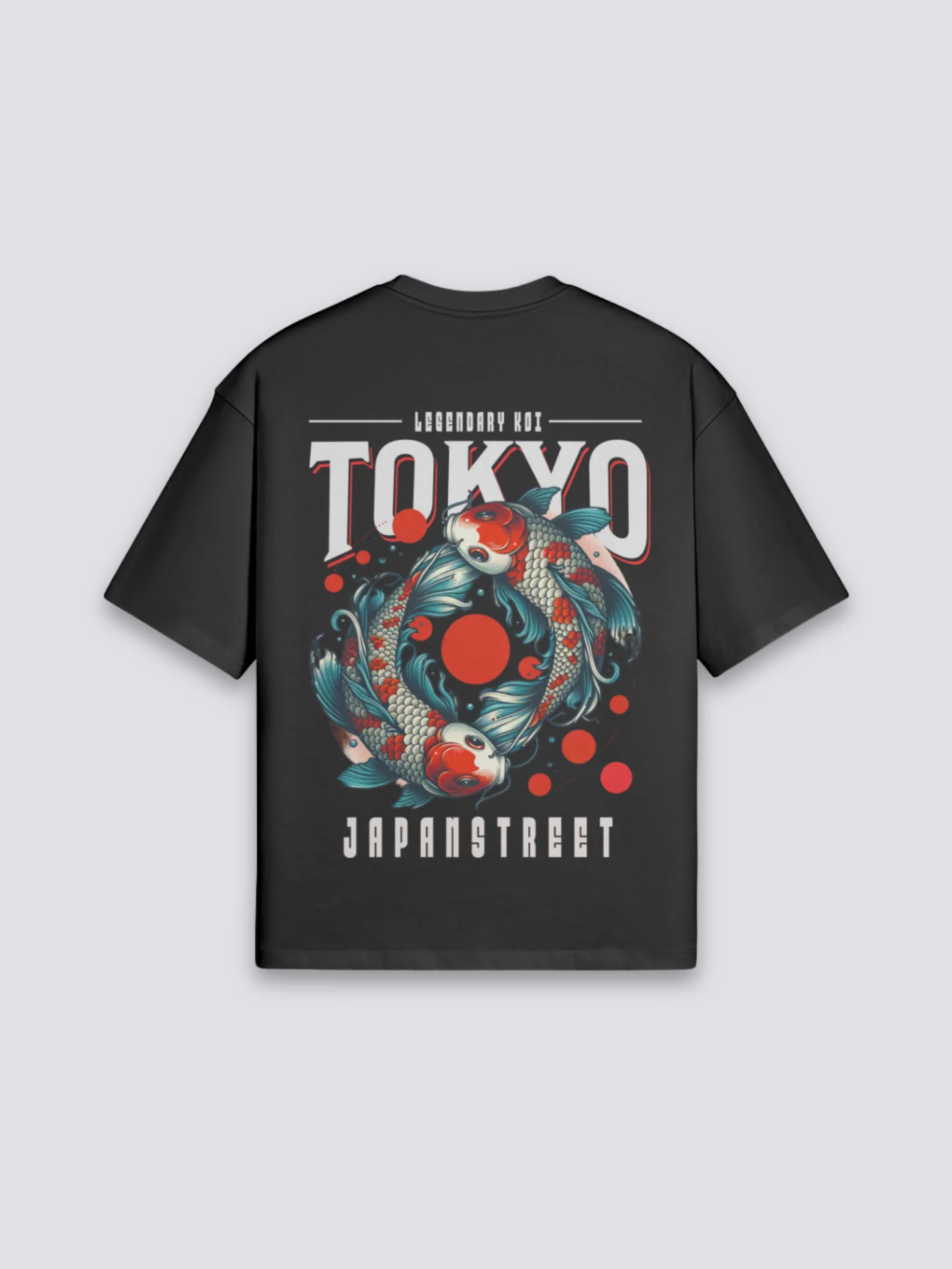 Koi Carp T-Shirt - フィッシュ