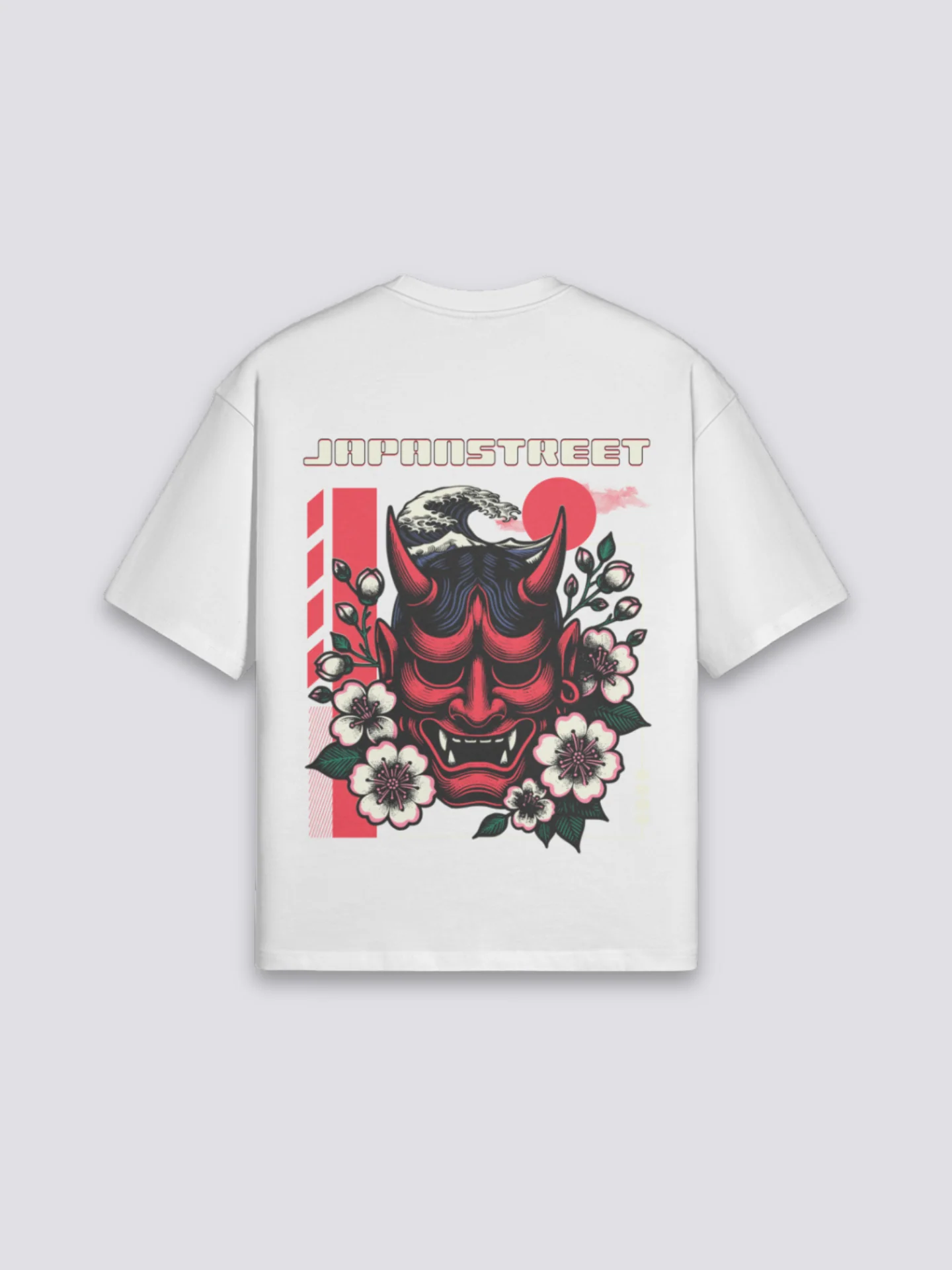 Oni Mask T-Shirt - デーモン