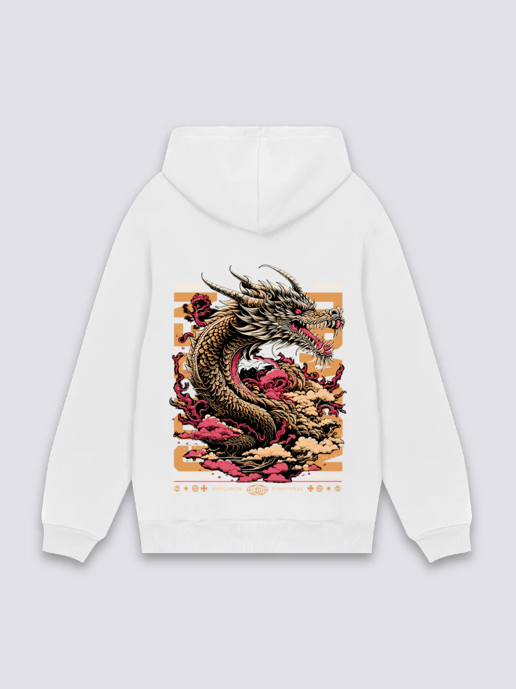 Japanese Dragon Hoodie - ドラゴン