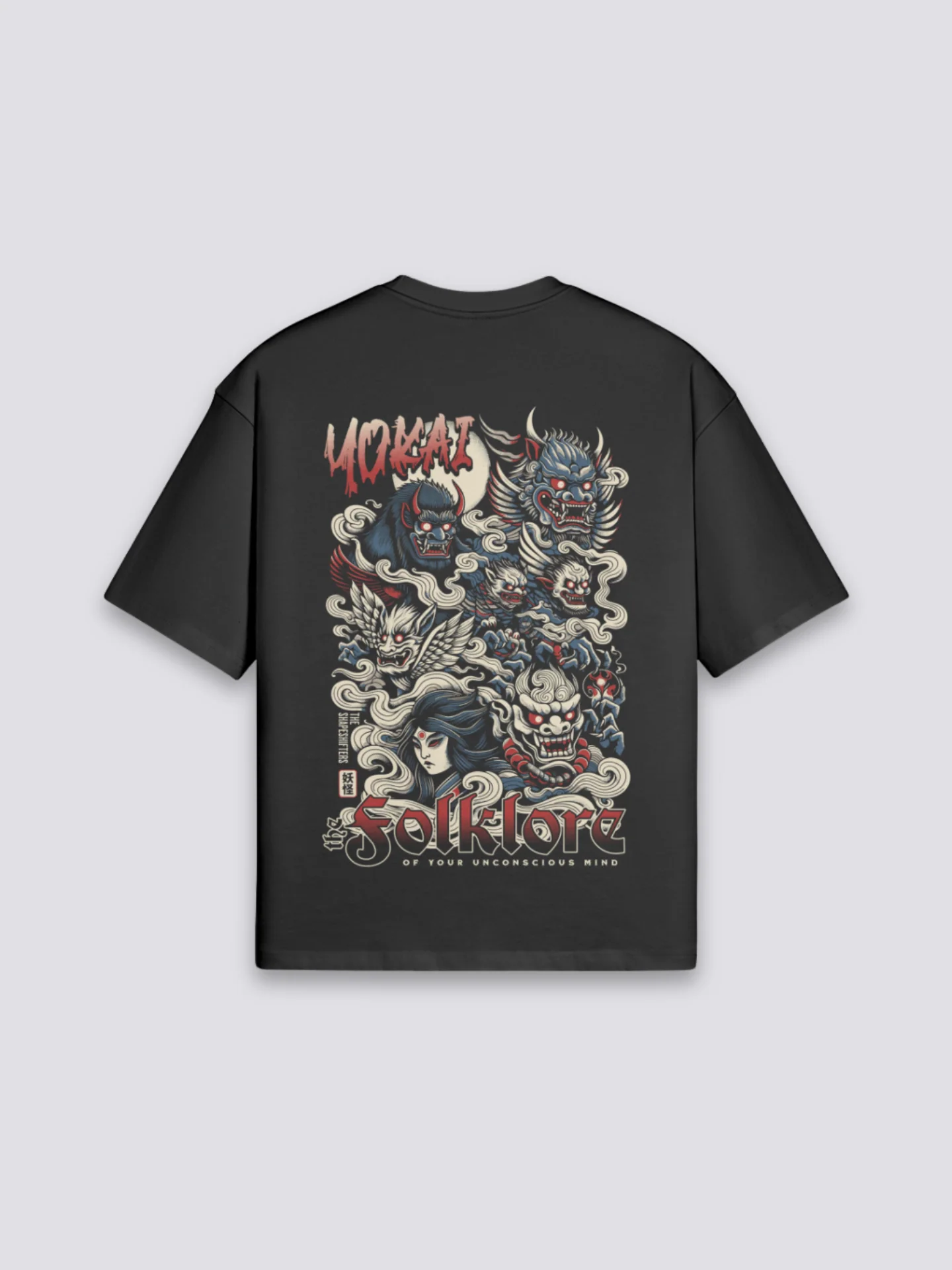 Japanese Art T-Shirt - みんぞくがく