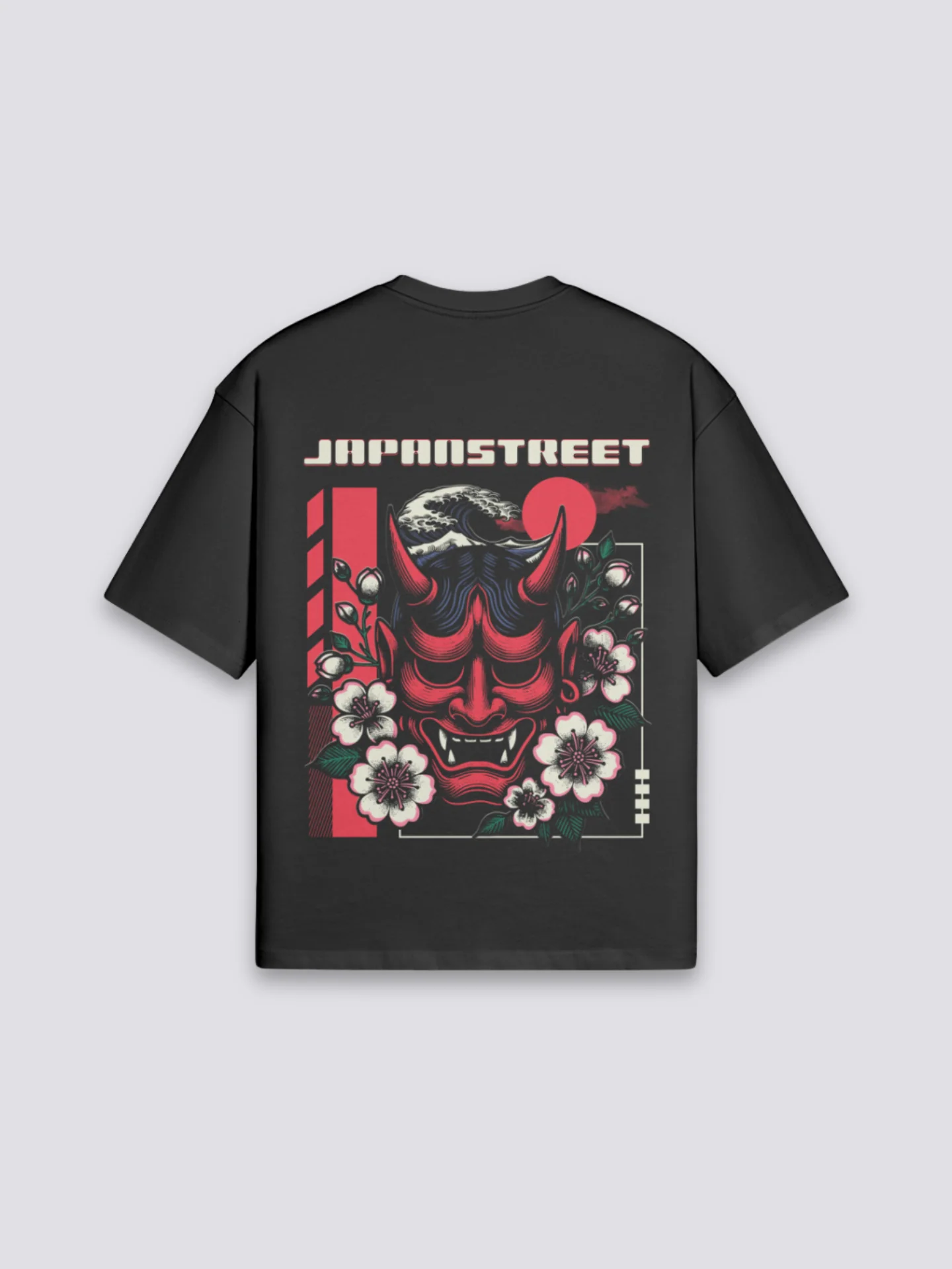 Oni Mask T-Shirt - デーモン