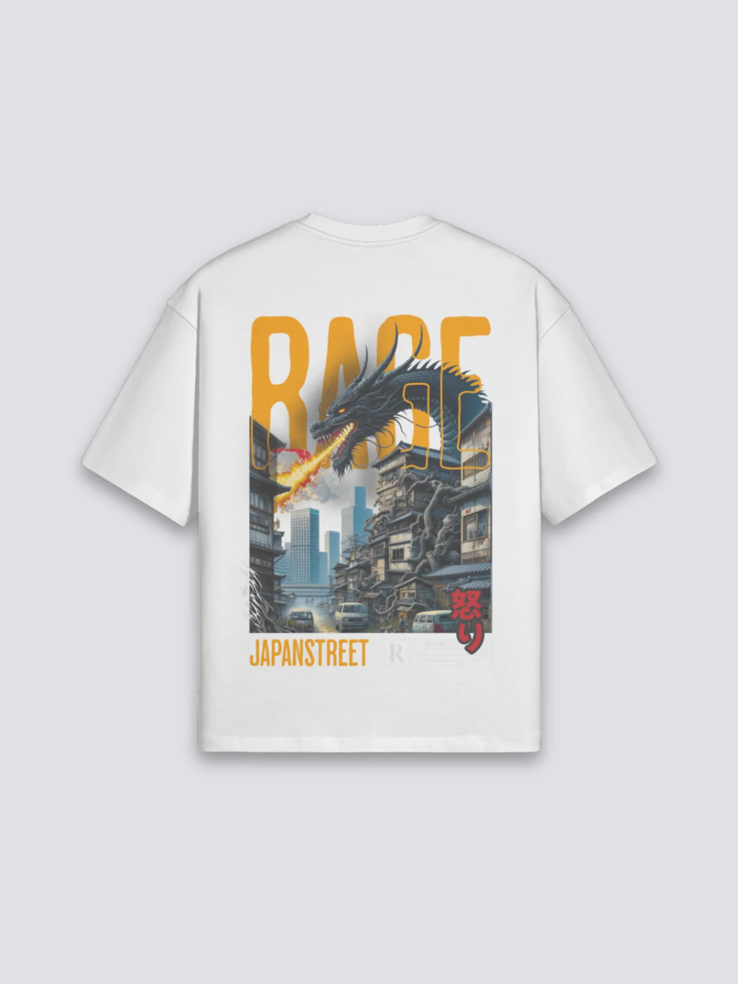 Japanese Men T-Shirt - アタック