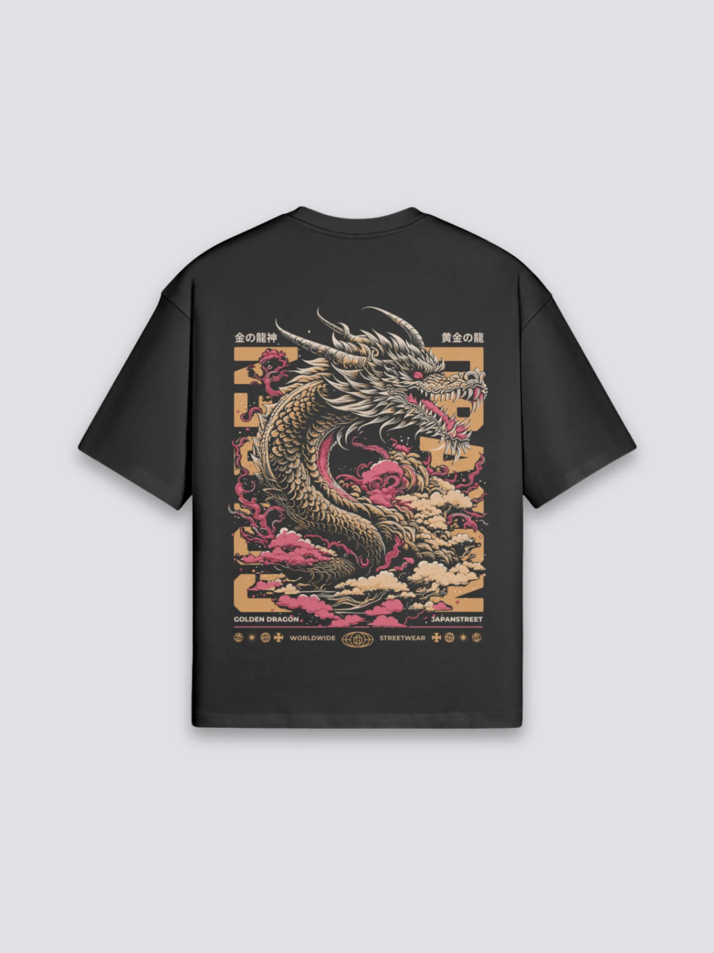 Japanese Dragon T-Shirt - ドラゴン