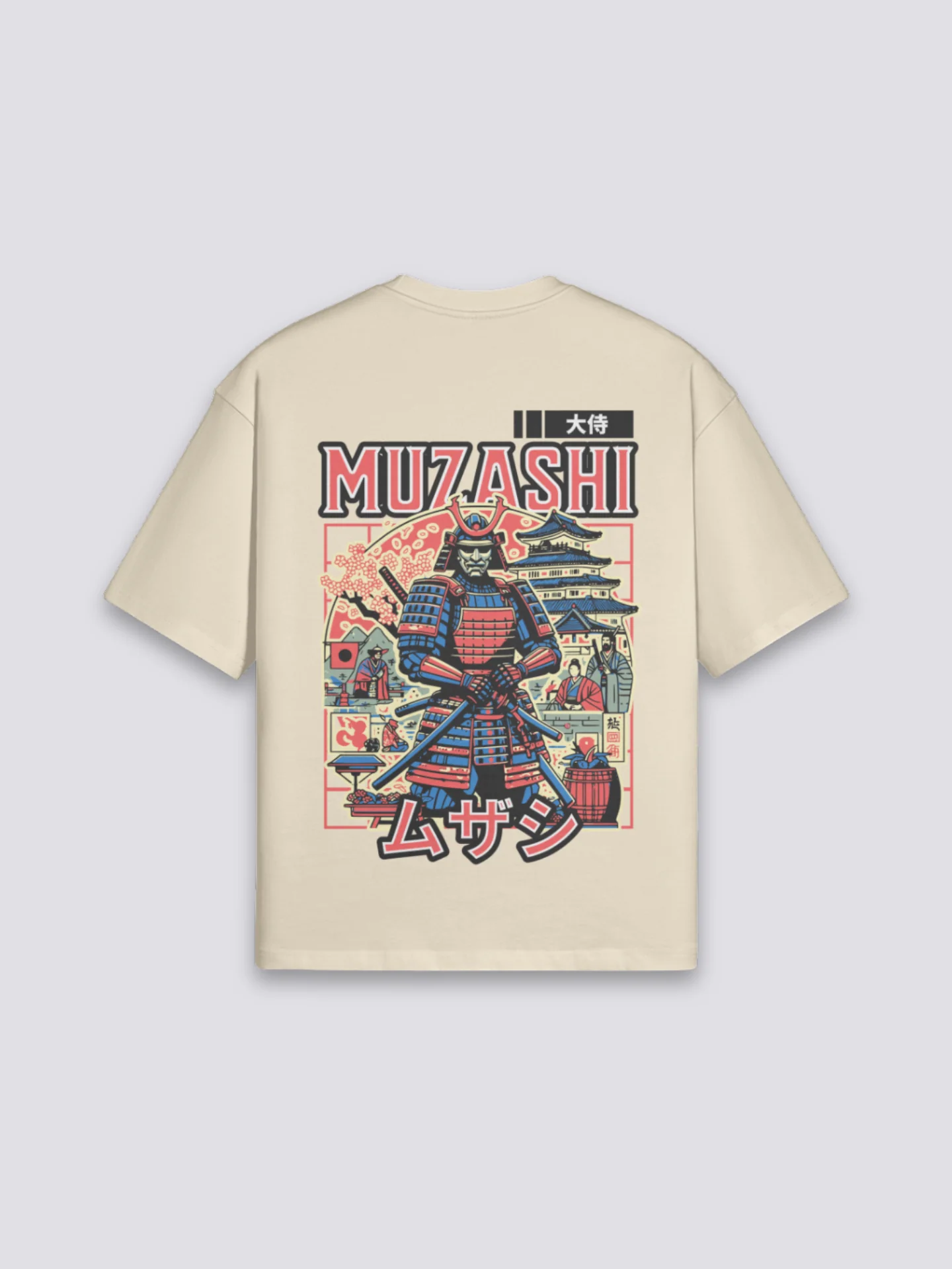 Old Japanese T-Shirt - うきよえ